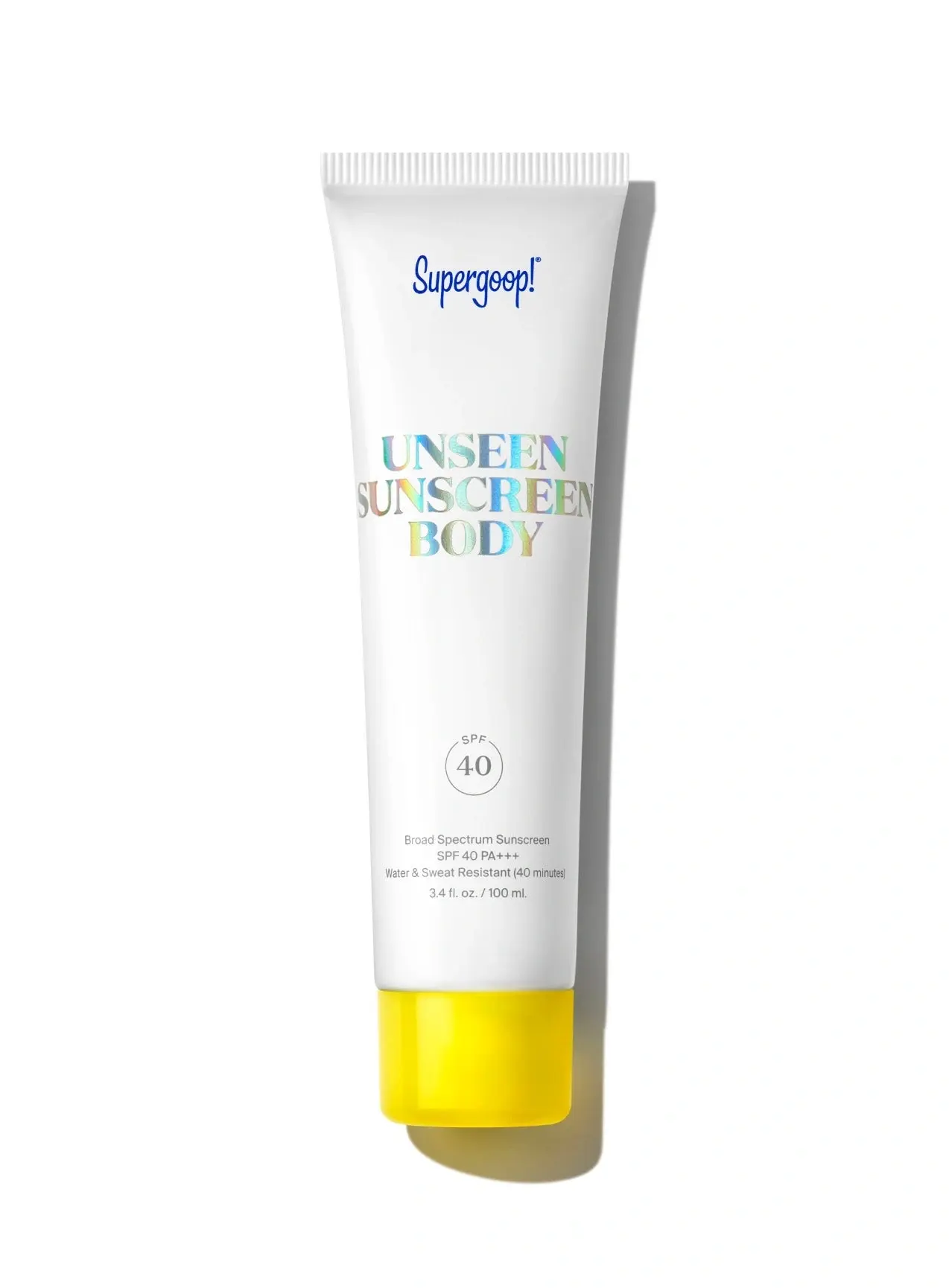Supergoop SPF40 透明防曬乳 100ml (身體用)